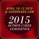Goodreads 2015 Author Cyber Convention!