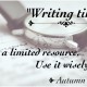 Do you have limited writing time but big goals?
