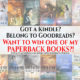 Join the Kindle Notes & Highlights Paperback Giveaway!