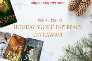 Enter the Holiday Signed Book Giveaway!